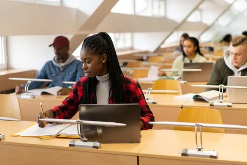 Education sector image on WorkWitness illustrating team productivity software for Indian ed-tech operations
